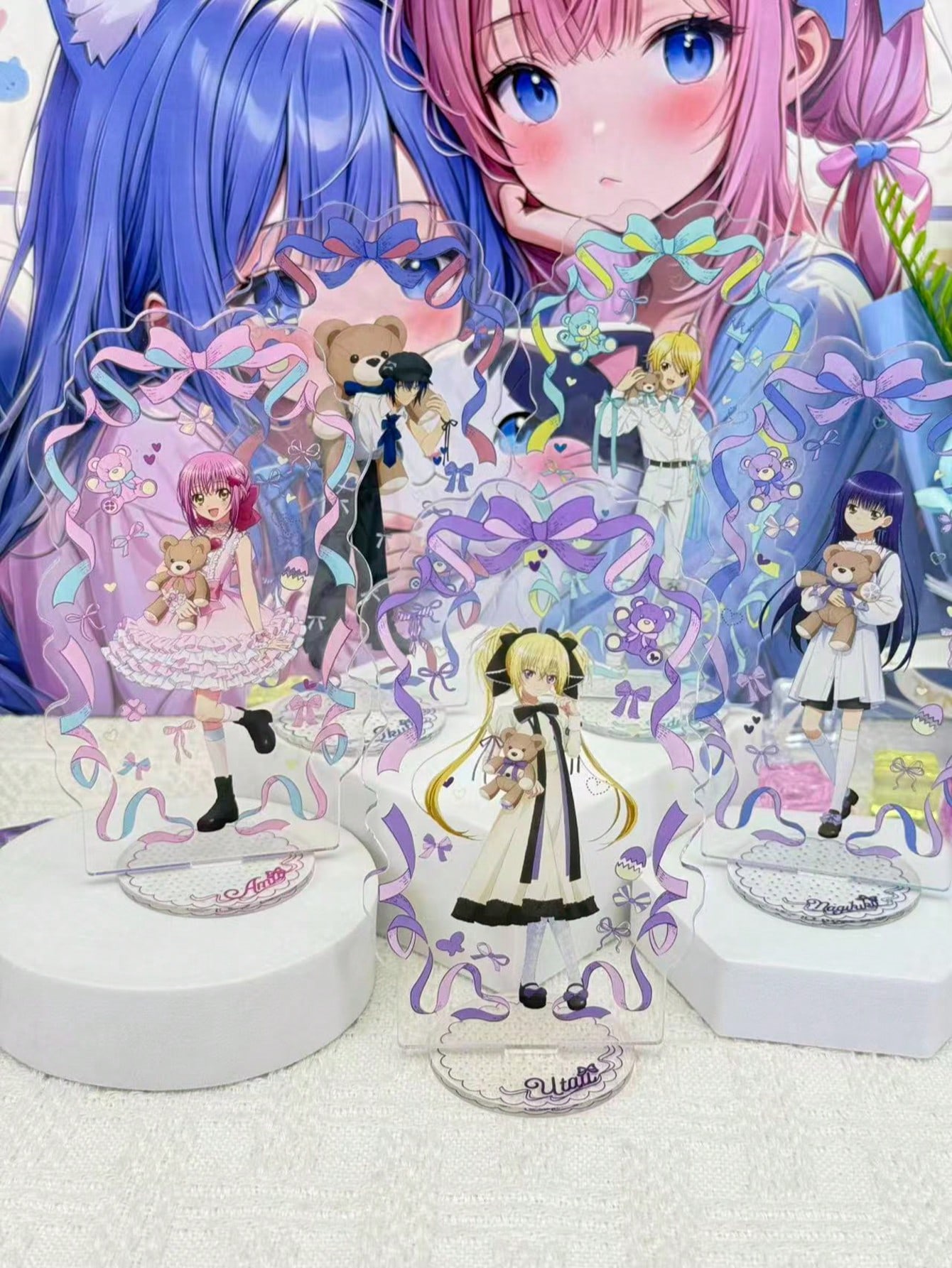 Anime Acrylic Standee, Cute Ch - Desk Accessories 评论和价格